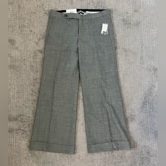 Gap Stretch Ankle Straight Leg Trousers Gray - Picture 1 of 5